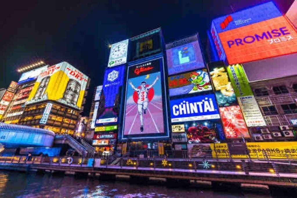 ー 8greige ー 2min Dotonbori Namba Kuromon Usj Wifi Unlimited アパート